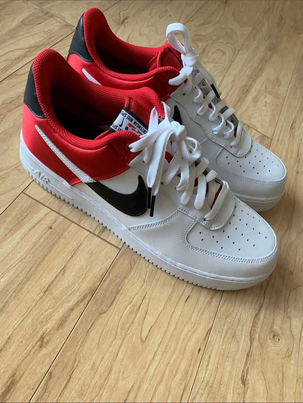 Nike Air Force 1 Low ‘07 LV8 Red /White/Black men Sneakers